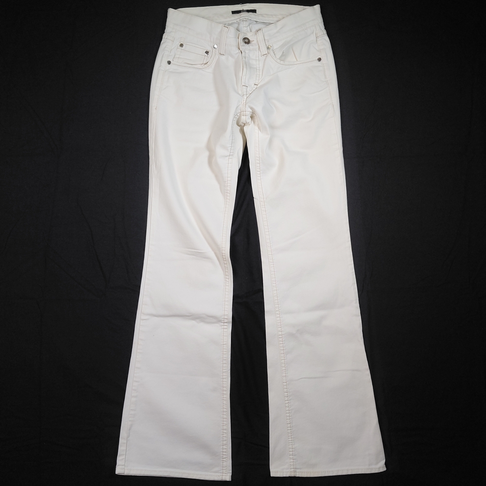 Hugo BOSS Women's Jeans Flared Bootcut White 26/32